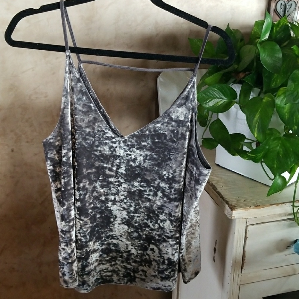 American eagle velvet tank top